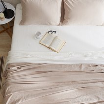 라뽐므 면모시 코튼 피그먼트 여름이불 싱글 + 미니싱글 + 베개커버 2p 세트