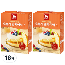 곰표 수플레 팬케익믹스, 420g, 18개