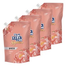 피죤 고농축 시그니처 섬유유연제 리필 라 피에스타, 1600ml, 4개