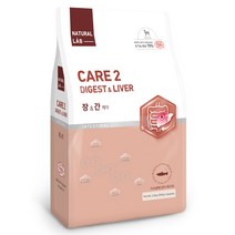 네츄럴랩 케어2 장&간 유기농 70% 기능성 건식사료, 장&간 케어, 2.5kg, 1개