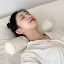 집콕 누비베개 바이오비드폼, 크림베이지, 1개