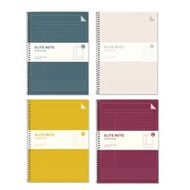 투영디자인 코넬식 스프링 스터디 노트 8종 세트, 랜덤 발송, 4개입