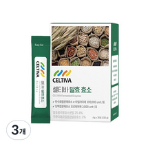 셀티바 발효 효소 30p, 120g, 3개