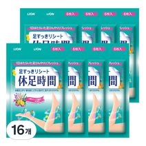 휴족시간 쿨링시트, 6개입, 16개