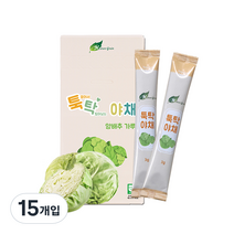네이쳐그레인 툭탁야채 야채가루 이유식 재료 3g, 양배추, 15개입