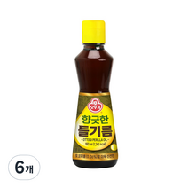 오뚜기 향긋한 들기름, 160ml, 6개