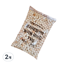 편백아트 프리미엄 편백 놀이용 피톤치드 큐브칩 12~13mm, 1kg, 2개