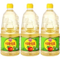 오뚜기 사과식초, 1.5L, 3개