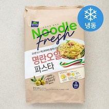 면사랑 명란 오일 파스타 2인 밀키트 (냉동), 618g, 1개