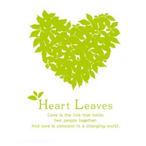 데코사랑 그래픽스티커 하트리브 big2, G(옐로우그린)