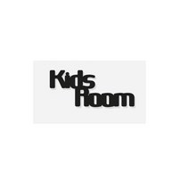 디자인신드롬 도어싸인 Kids Room, 블랙