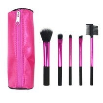 얼반 여행용 브러쉬 세트 5PCS_핸들, 핑크