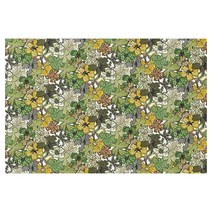 더블유 CM 20수 평직 리본 그린 원단110 x 360 cm, 1개