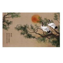 렉스데코 학수송령도 벽지, 혼합색상