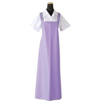 에이앤지 단면코팅 사선파이핑 방수 앞치마 대, 보라, 1개