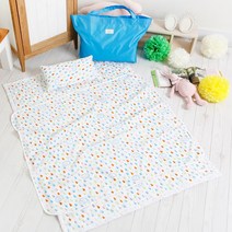 코니아일랜드 풍기인견홑이불세트 구름비 메밀, 1세트