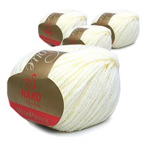 스위밍버드 울노바 뜨개실 4개입, 256번 아이보리