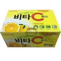 롯데제과 비타C박스, 65g, 18개입
