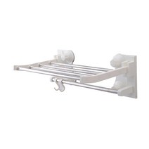 반디스토어 흡착 선반수건걸이 KR1905, 혼합 색상, 1개