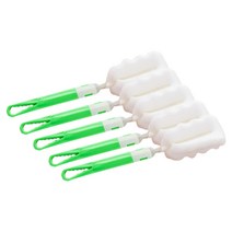 블럭마트 컵 스펀지 수세미, 그린, 5개입