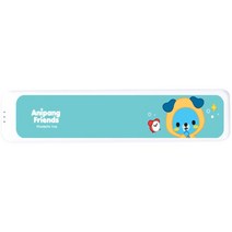 크린챔버 애니팡 USB 충전식 타입 휴대용 칫솔 살균기 DK-802AP, DK-802, 치카(블루)