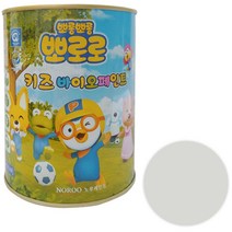노루페인트 뽀로로 키즈 바이오 페인트, 포비라이트그레이, 0.9L, 1개