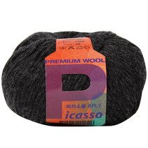 실바람 피카소울 6PLY 뜨개실, 13 (진회색)