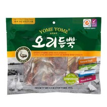 요미요미 강아지간식 오리듬뿍 400g, 오리 닭다리사사미, 1개