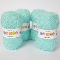 연일섬유 웰빙수세미 실 4p, 48 윌리, 4개입