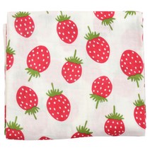 디케이홈 영유아 이중거즈 블랭킷 L, 딸기