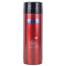 키친아트 리빙쉐프 보온보냉 멀티머그, 레드, 370ml