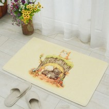 노랜드 파스텔패턴 주방매트, 14