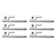 앤트 스텐 텐트팩 12cm, 실버, 6개입