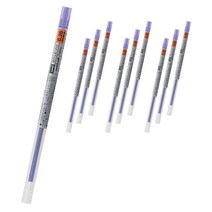 유니 시그노 스타일핏트 젤잉크 리필심 0.28mm UMR-109, 바이올렛, 10개
