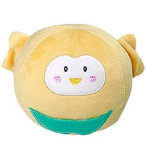 더플래 반려견 노즈워크 토이볼 50cm, 옐로우(병아리), 1개