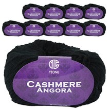 연일섬유 캐시미어 앙고라 프리미엄 뜨개실 10p, 앨리스, 10개