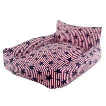 Noland 침대형 스트라이프 스타 펫 하우스, 혼합 색상