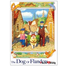 학산문화사 플란다스의 개 함께 걷는 길 미니 직소퍼즐, 108조각, 혼합 색상, 108피스