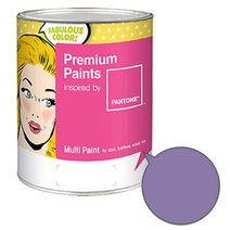 노루페인트 팬톤멀티 에그쉘광 헤이즐로즈계열 페인트 4L, 초크 바이올렛(17-3615)