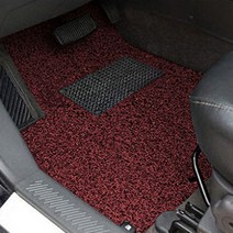 지티글로벌 다이아코트 코일 카매트 순정형 1열 + 2열 세트 레드 르노 삼성, 뉴 SM3-1