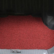 지티글로벌 차량용 다이아코트 코일 트렁크매트 레드 현대, 제네시스G70