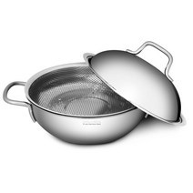 벨라쿠진 통삼중 멀티웍 + 바스켓 찜기 세트 인덕션 IH, 24cm, 1세트