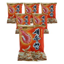 농심 새우깡, 180g, 6개