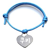 펫츠룩 굿모닝 블루 반려동물 목걸이 M + 메탈하트 팬던트 M, 실버(쿠키), 1개