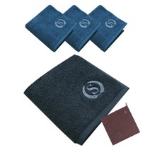송월타월 슈퍼 클래스 S70 세면타올 170g 4p + 테리베이커리 고리수건, 랜덤 발송, 1세트