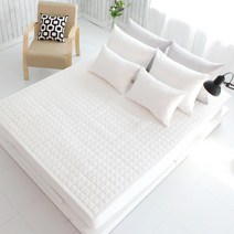 보몽드 순면 스퀘어 누빔패드, 화이트