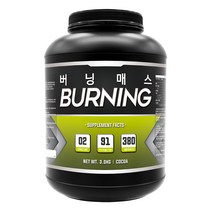 프로틴샵 버닝매스 탄수화물 헬스보충제, 3kg, 1개, 3kg