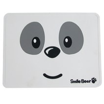 카닉스 스마일베어 차량용 논슬립 패드, 화이트, 1개