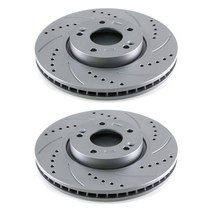 카템 KGC RS 디스크로터 고탄소강 튜닝형 현대 앞 운전석 + 조수석, 트라제 XG 16인치(51712-3F000/39910), 1세트