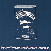 코하스아이디 기요하라 코튼 헴프 호존호존 슈팅스타 커트지 패브릭원단, 네이비